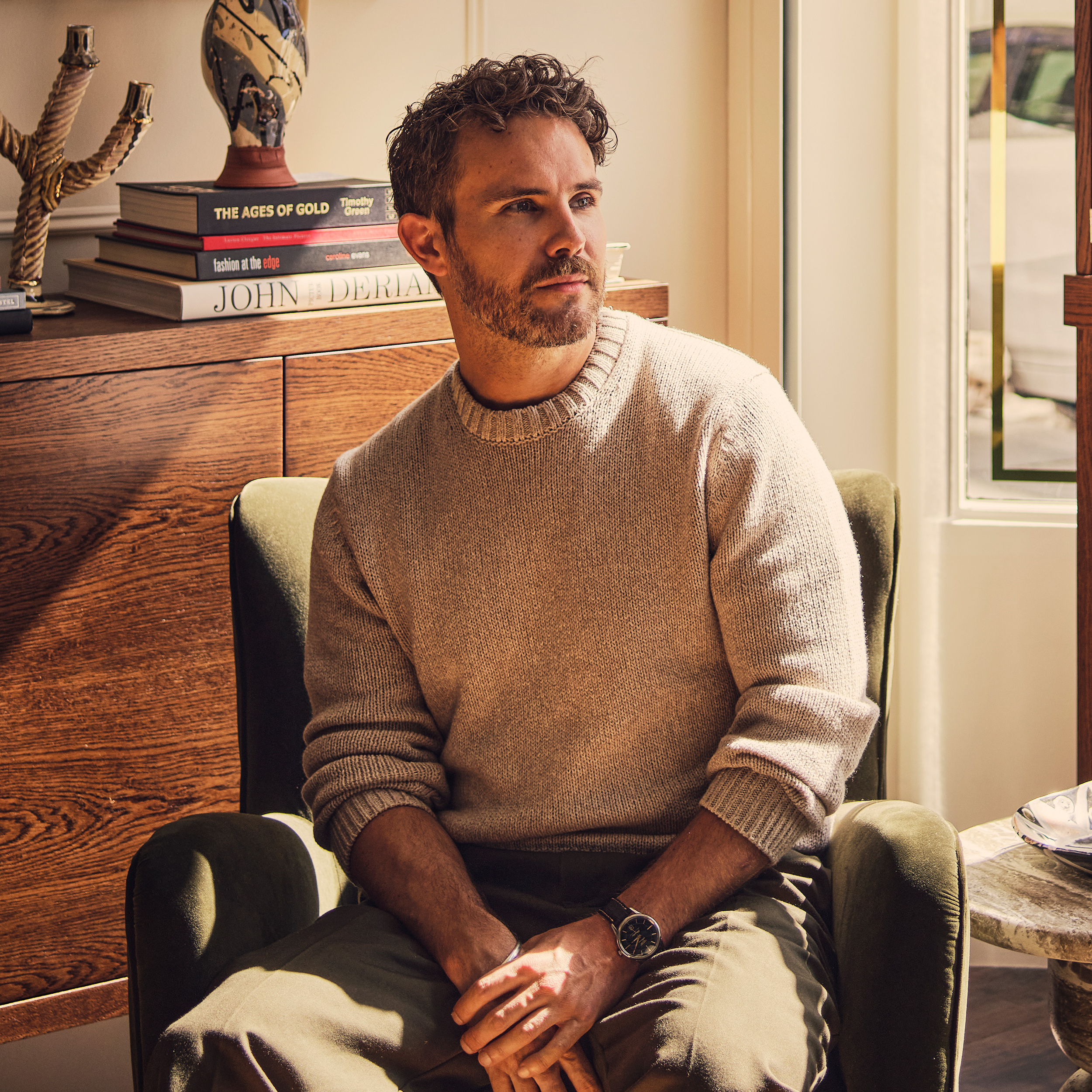 Designer Christian Bense portrait