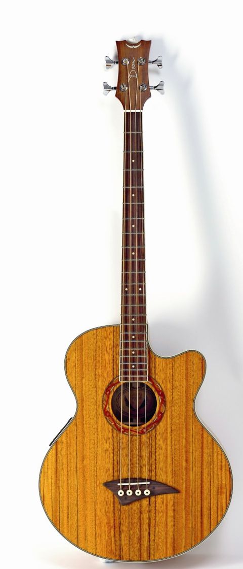 Highly figured dao wood gives this bass a touch of class