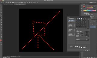 Photoshop secrets: Draw dotted lines with the brush