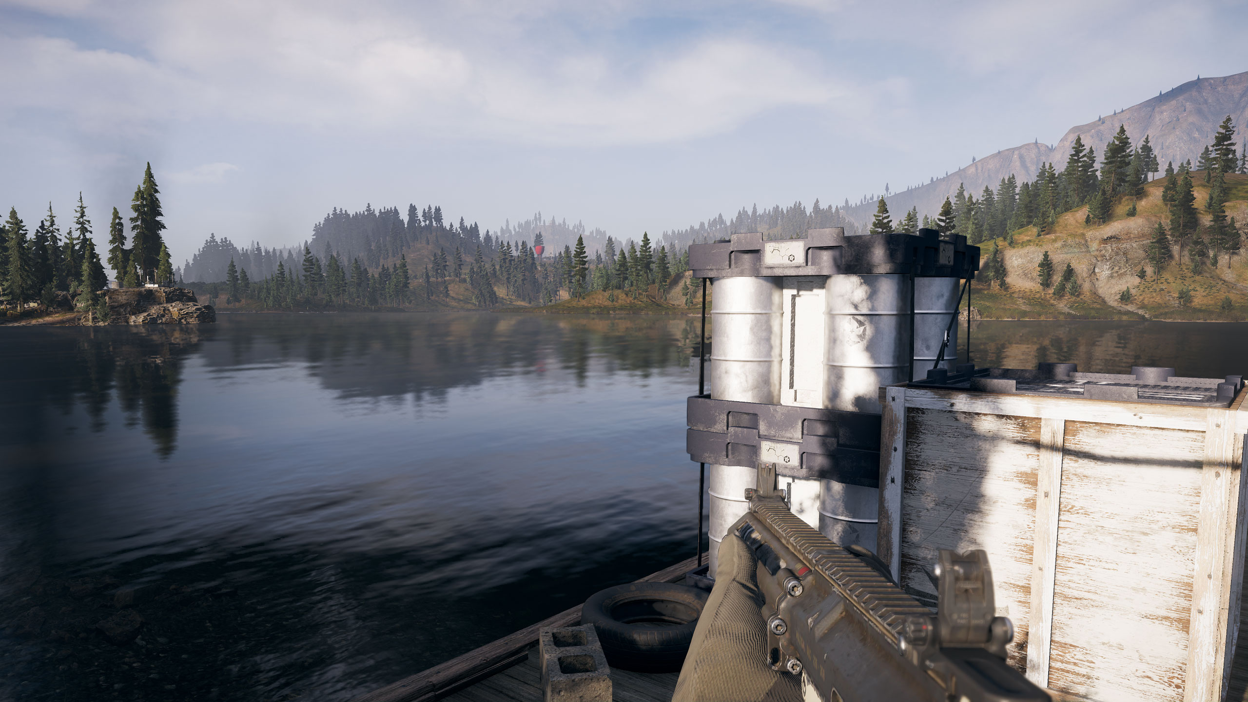 Far Cry 5 on the QN90B and PS5 looks judt incredible. i even think it looks  better than Far cry 6 because it uses more volumetric which are nearly  absent in far