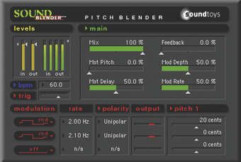 The H3000-influenced SoundBlender effect remains TDM-only... for now.