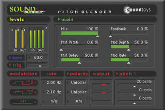The H3000-influenced SoundBlender effect remains TDM-only... for now.