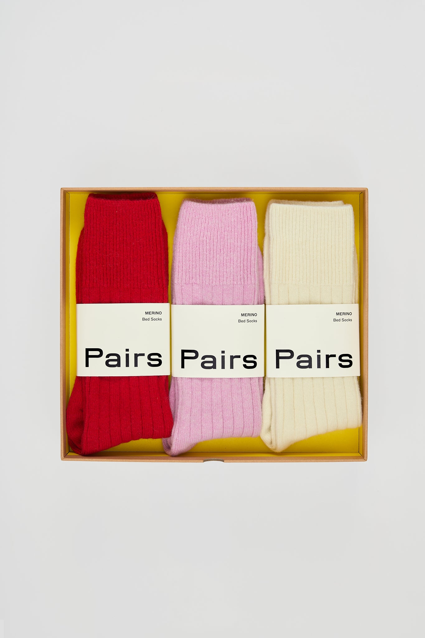 The Merino Wool Bed Socks Gift Set Two - Small (uk 4-8)
