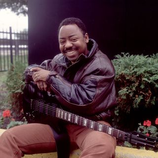 Paul Jackson, Jr on the street in Chicago, Illinois, October 12, 1993