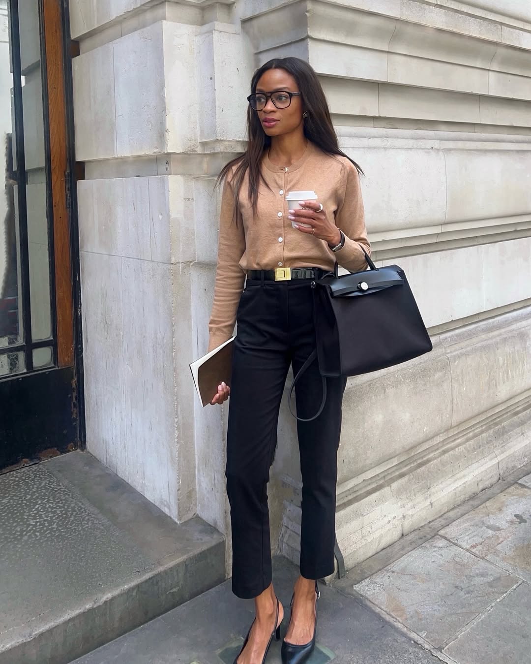 @symphonyofsilk slingbacks in thin pants