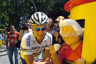 Had trouble in the sprint: Tom Boonen - more coffee Grand Mère wouldn't have helped, either