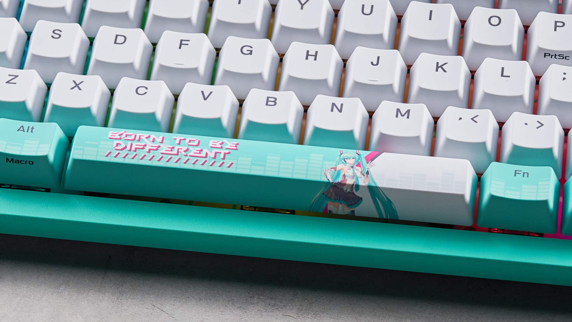 An Asus TUF Gaming K3 Gen II keyboard