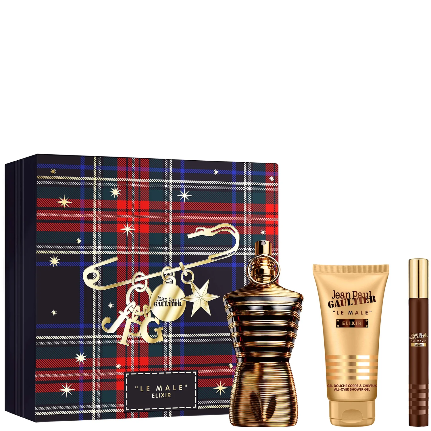 Le Male Elixir Parfum 75ml Gift Set (worth £112)