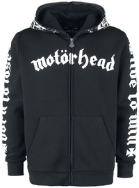 Motorhead hooded zip: Was