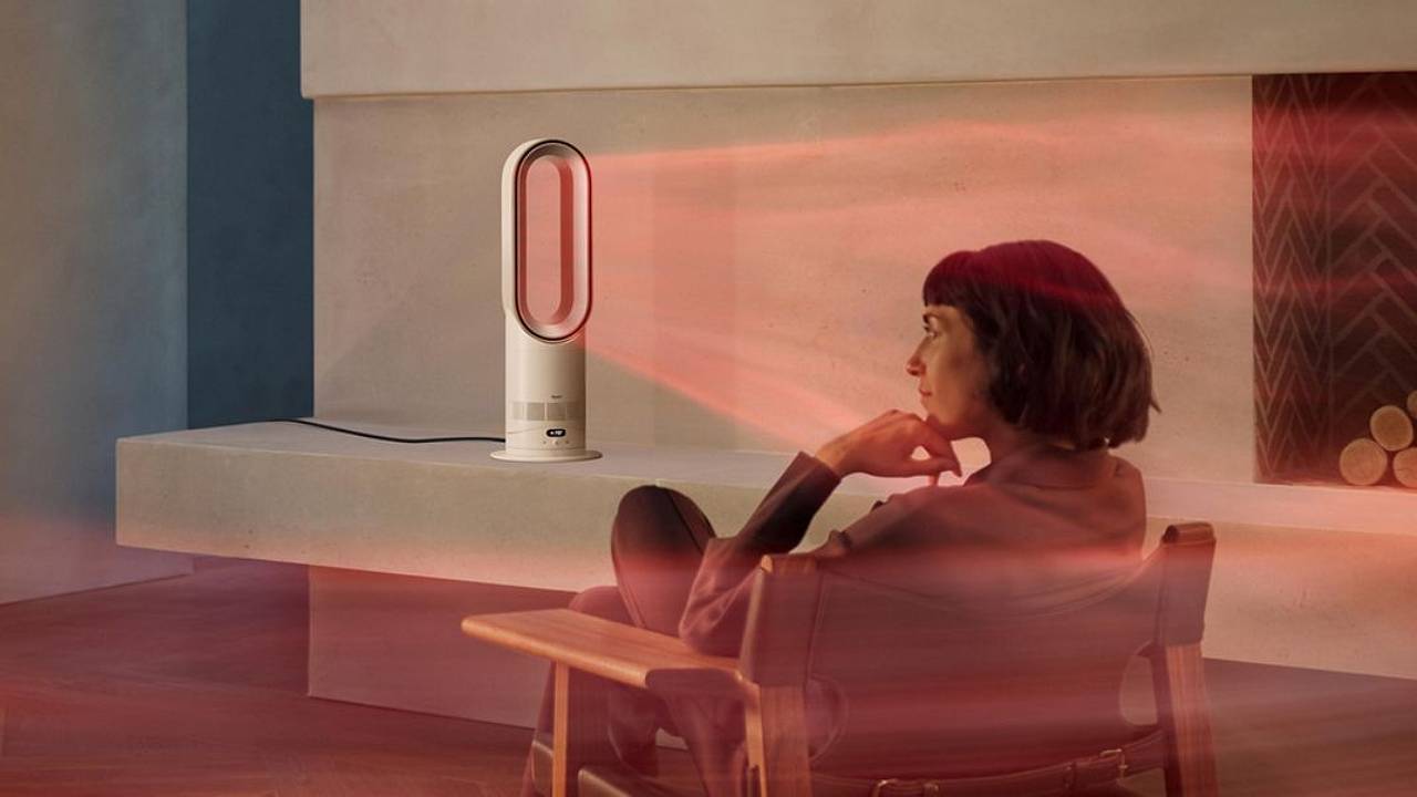 Dyson Hot+Cool HF1 Remote Link Pre-Heat Heater and Cooling Fan