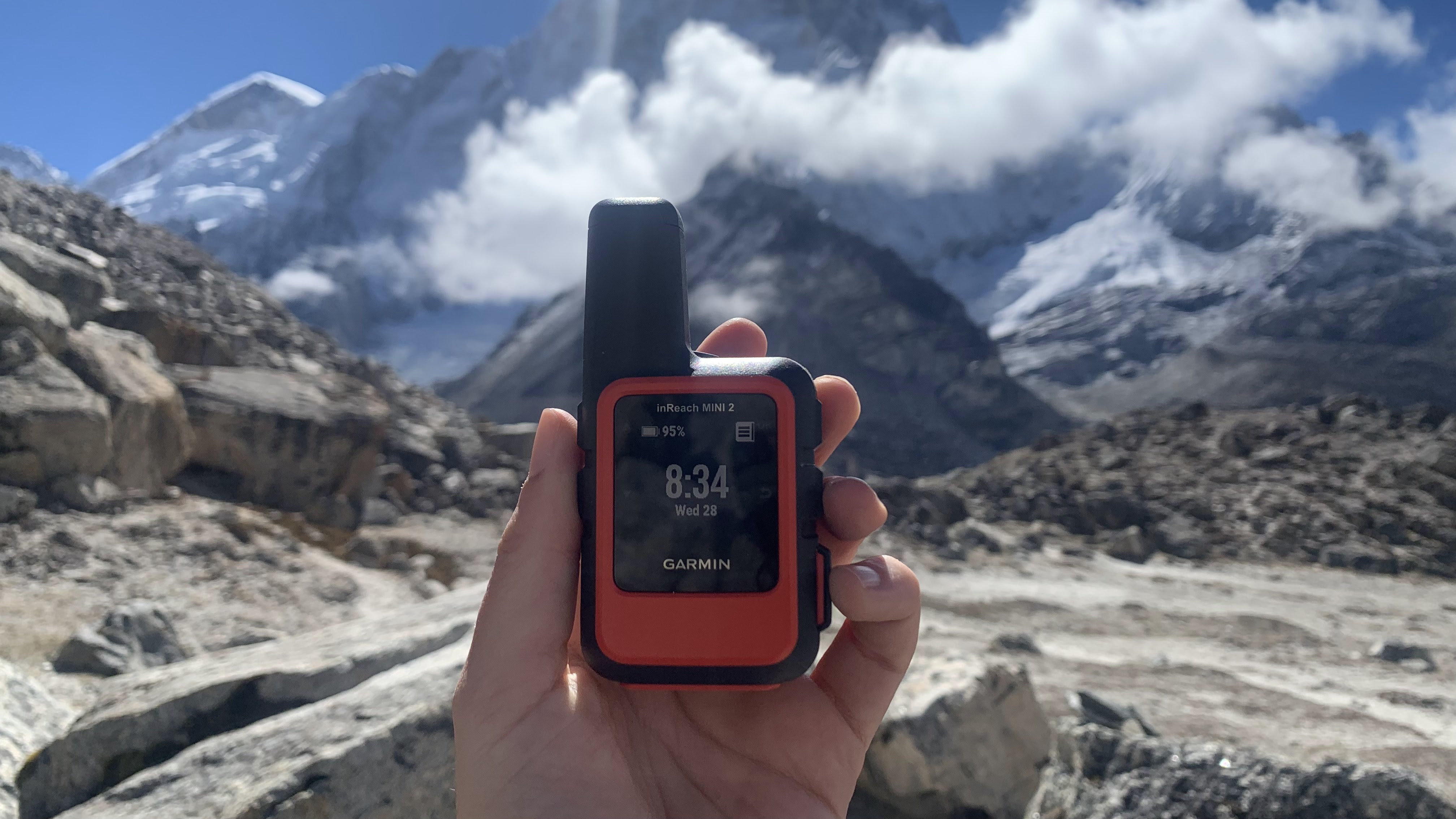 Garmin InReach Mini 2 on trip