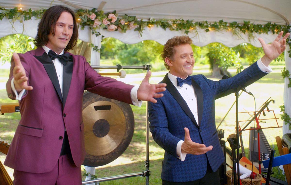 Bill & Ted Face The Music is out in the UK today - party on!