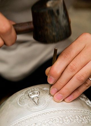 Silversmith working