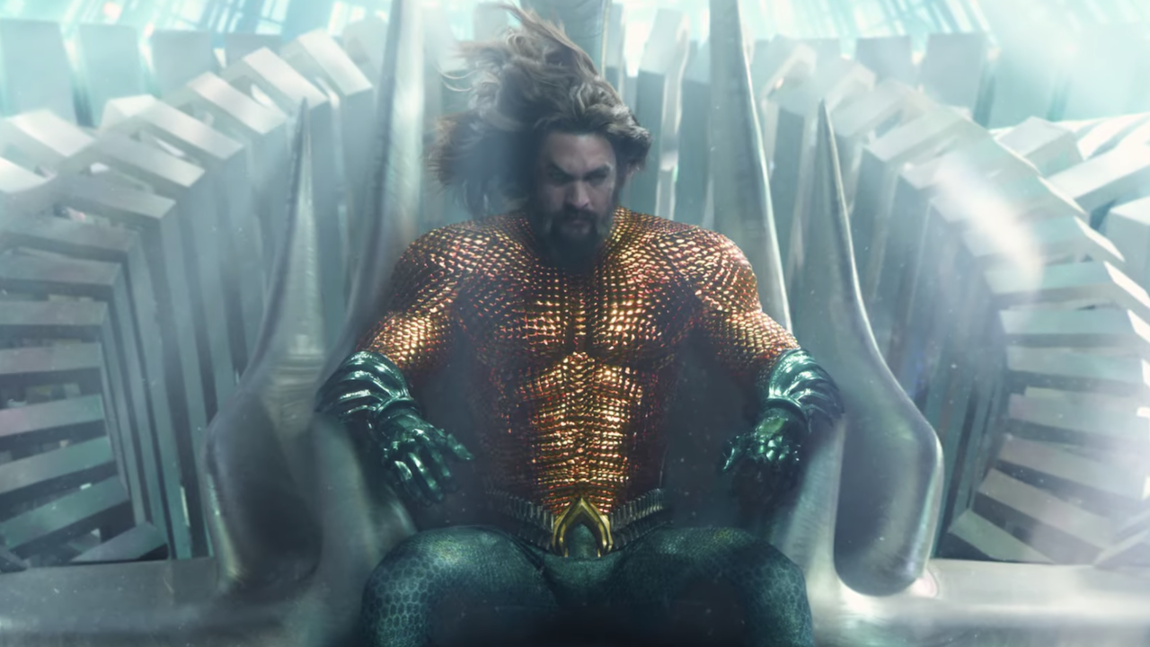 Jason Momoa in Aquaman And The Lost Kingdom