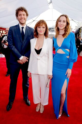 Susan Sarandon, Eva Amurri & Jack Henry Robbins at the Screen Actors Guild Awards 2016