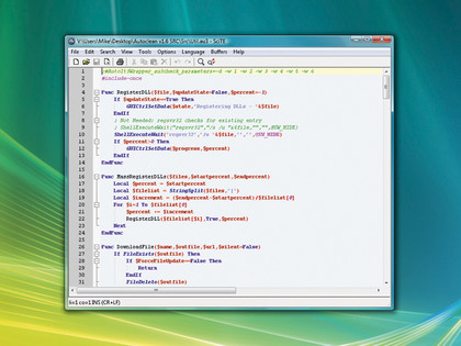 syntax highlighting