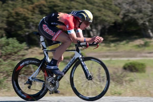 Nate English (Kenda-5 Hour Energy) won the time trial by 3.61 seconds over teammate and overall race leader Andy Jacques-Maynes.