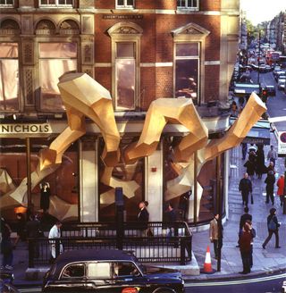 Thomas Heatherwick's attention-grabbing installation at Harvey Nichols in London