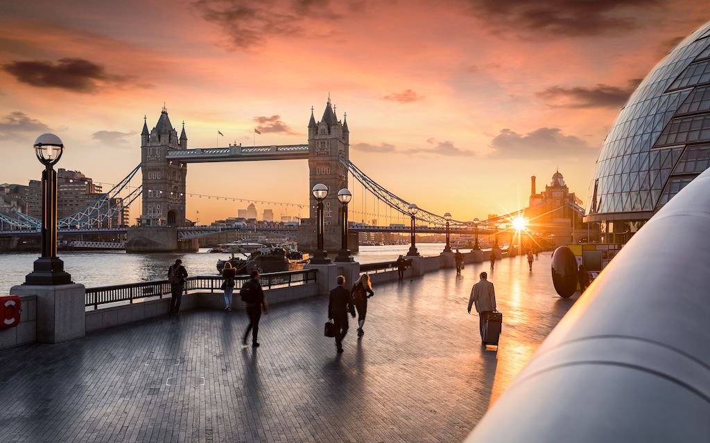 Tower Bridge in London