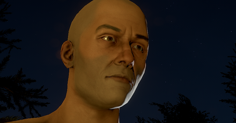 Rust update assigns skin color face to players | PC Gamer