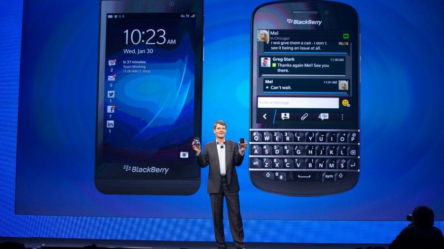 BlackBerry admits iOS, Android are contributing to its global demise