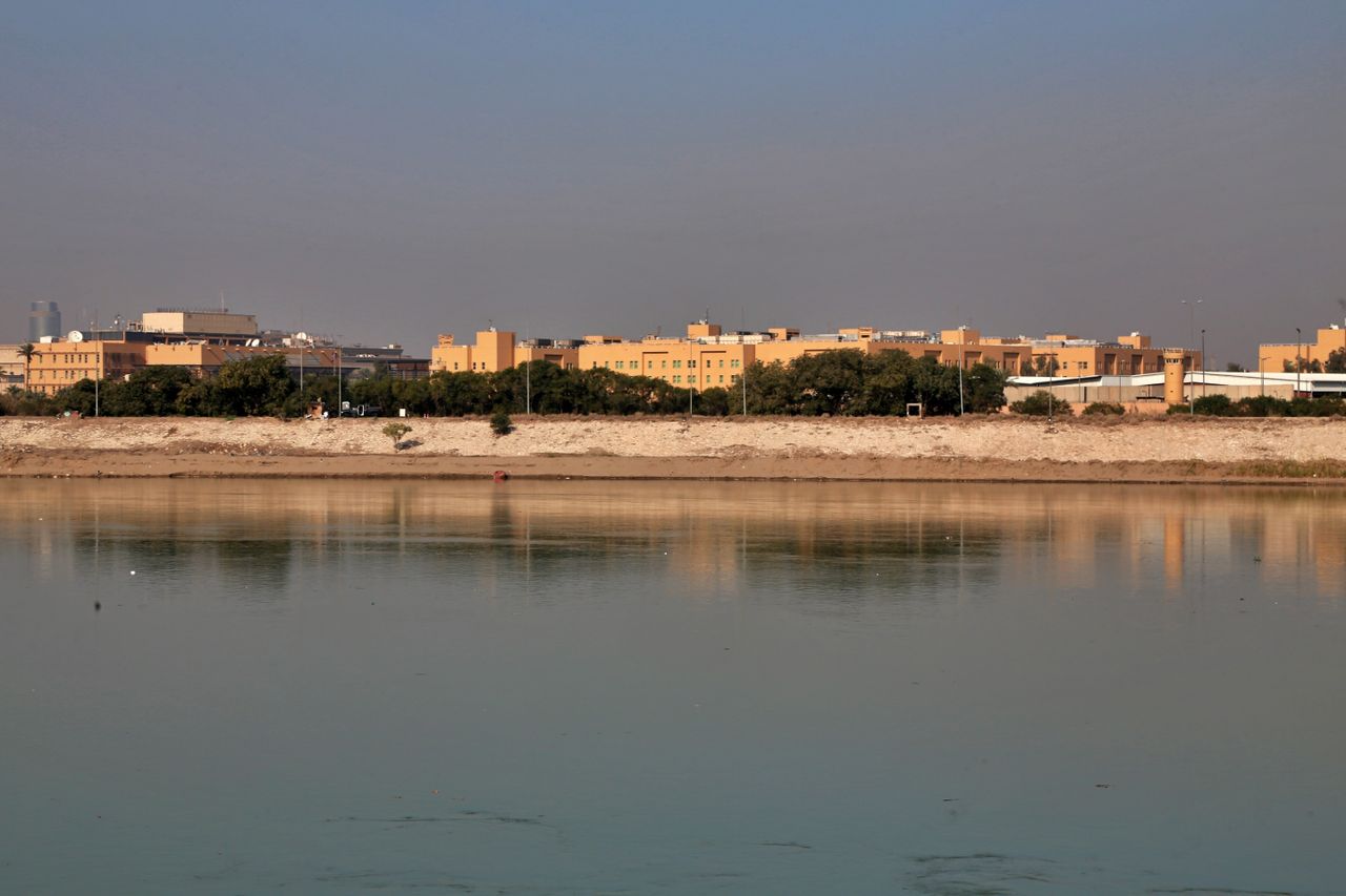 The U.S. Embassy in Baghdad.