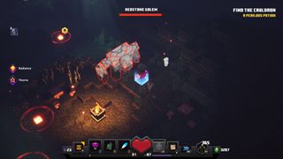 Minecraft Dungeons Boss Redstone Golem