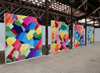 Geometric paintings