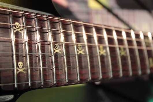 ESP Kirk Hammett KH-2 SE scalloped fretboard