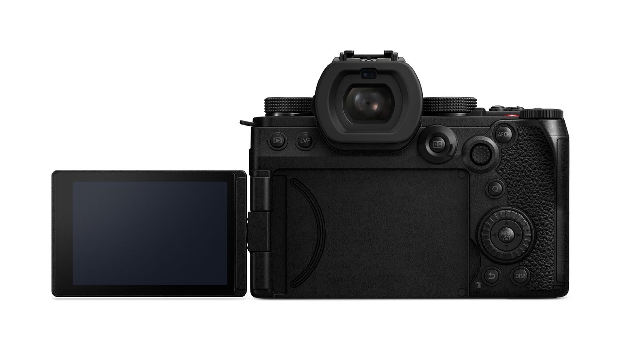 Panasonic Lumix S5 IIX product shot on a white background