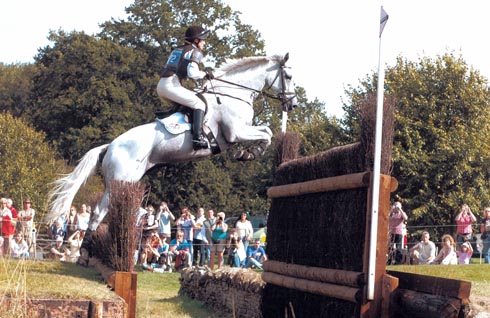 Burghley Horse Trials: the Cottesmore Leap