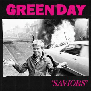 Green Day Saviors album cover
