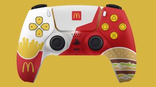 A render from McDonald's cancelled PS5 controller