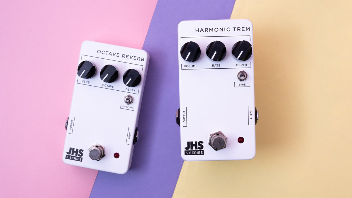 JHS Pedals adds $99 Harmonic Tremolo and Octave Reverb to its 3 