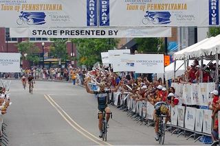 Canadian David Veilleux (Kelly Benefit Strategies / Medifast Pro Cycling Team) wins