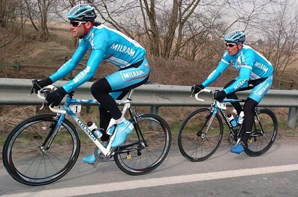 Petacchi and Zabel riding together