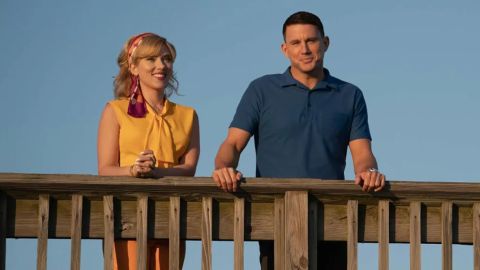 Scarlett Johansson and Channing Tatum in Fly Me To The Moon (2024)