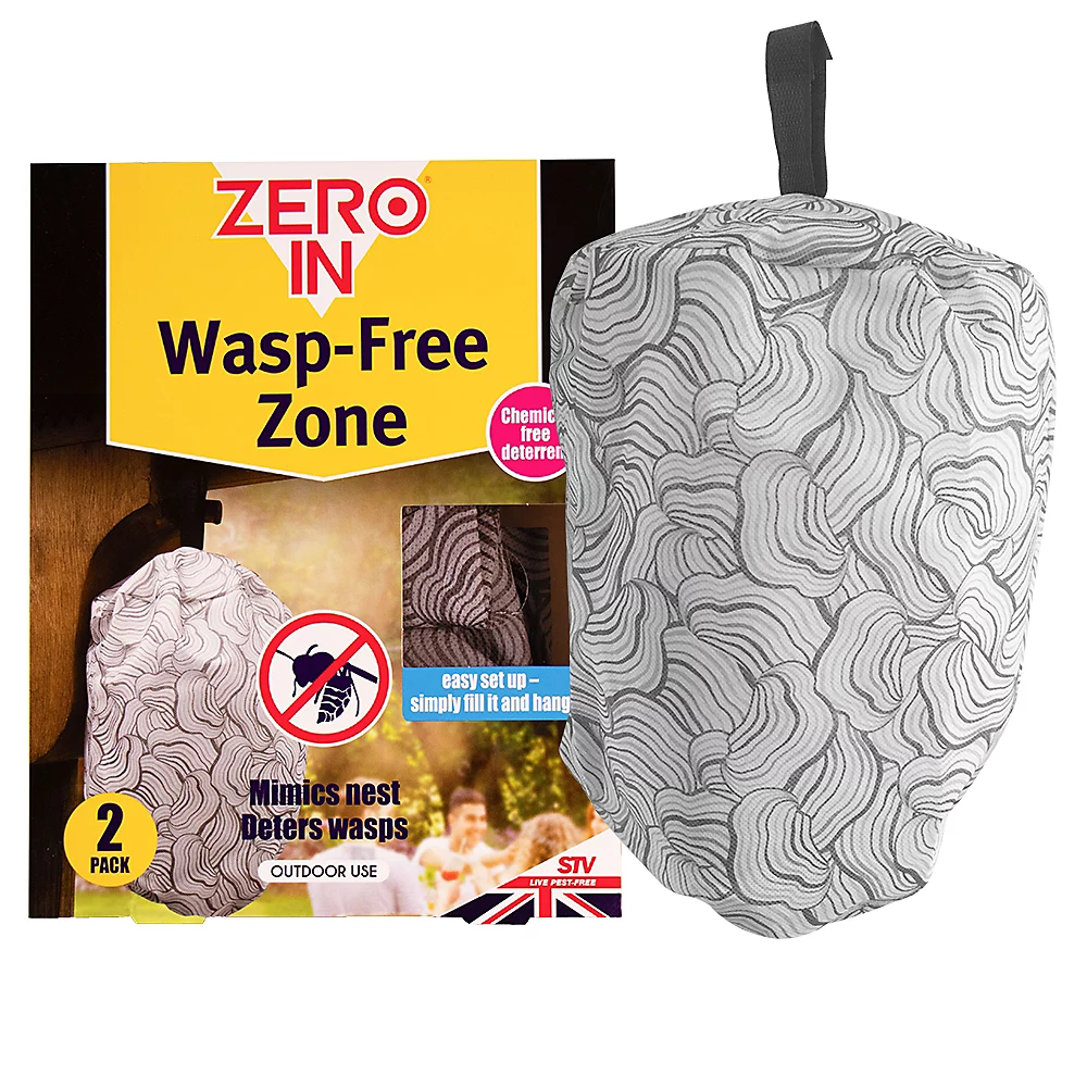 Decoy Wasp Nest Garden Wasp Deterrent pack of 2