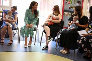 Kate Middleton's hilarious response to baby's 'giant burp'