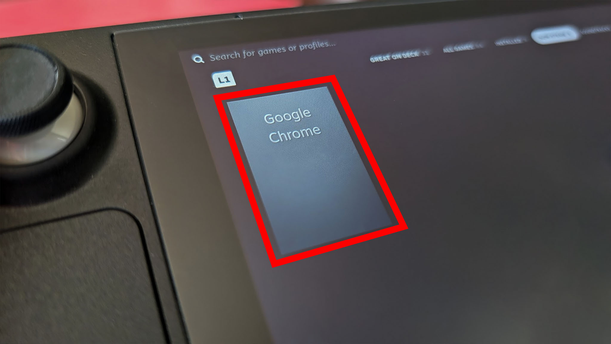 Как использовать Google Chrome в Steam Deck