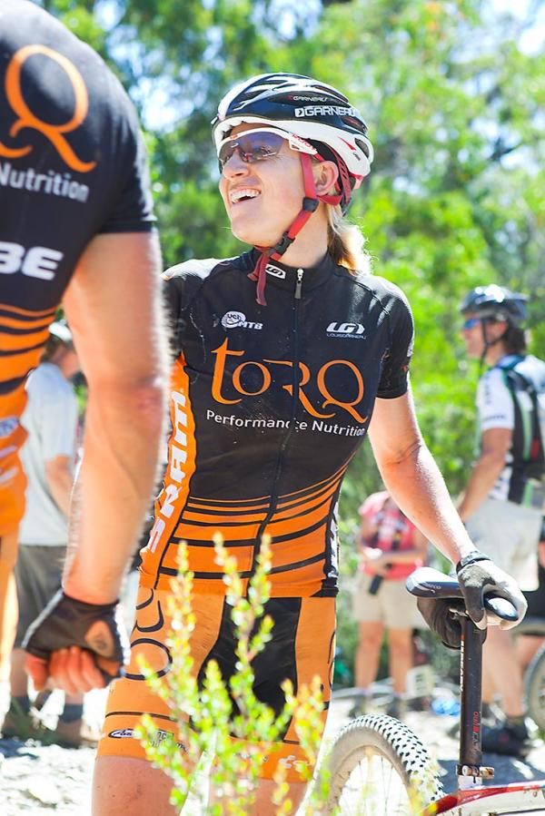 Jenni King won the open women's section on both race stages yesterday.