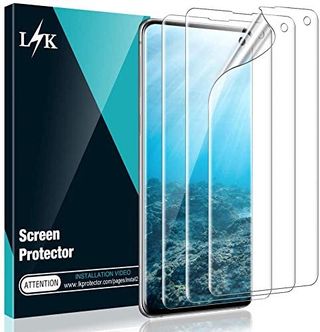 LK Screen Protector Galaxy S10 3 Pack