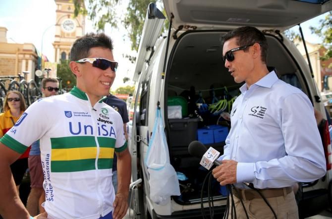 The future (Caleb Ewan) and past (Robbie McEwan) of Australian sprinting pre-interview