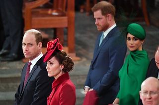 Prince William, Kate, Prince Harry and Meghan