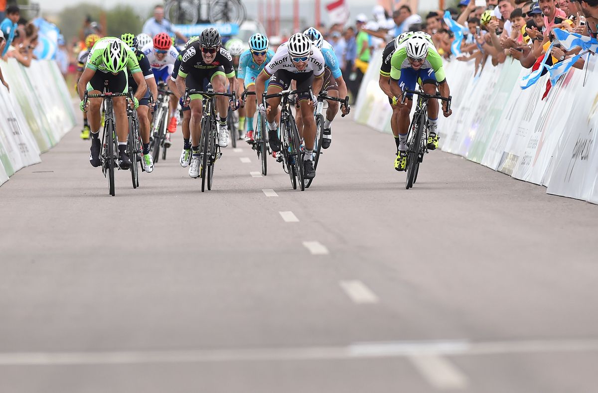 The sprint for second place