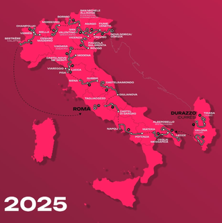 Giro route 2025