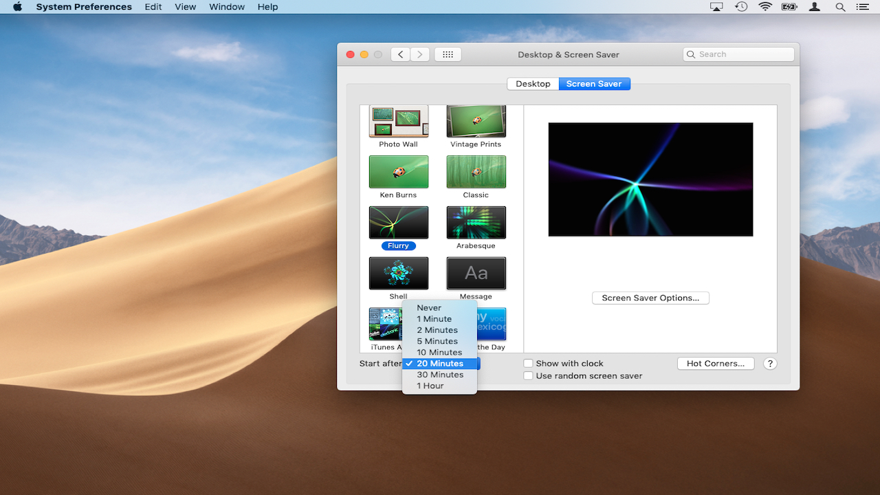How to personalize macOS Mojave