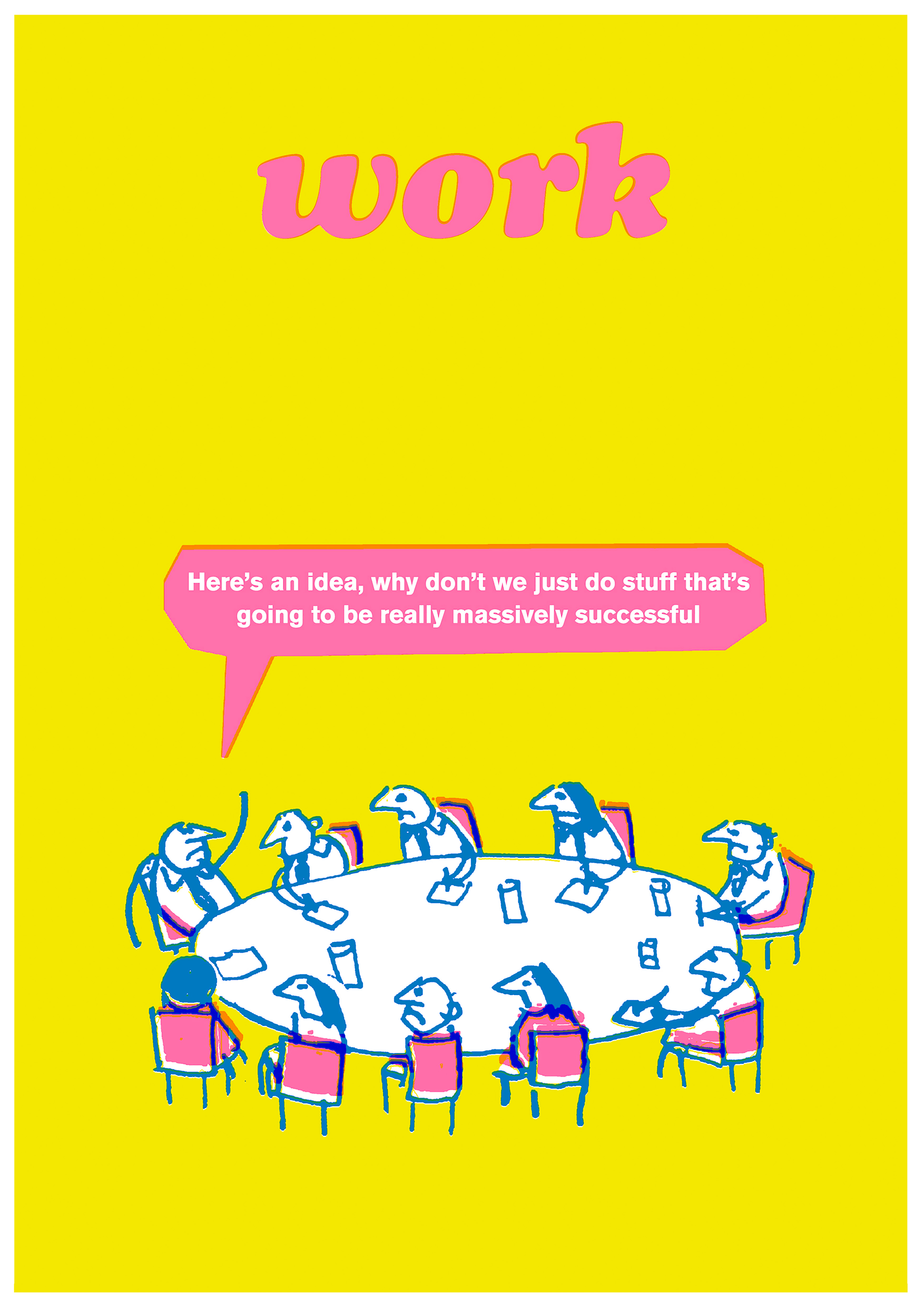 cartoon drawing and funny text by Modern Toss