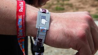RFID bands are also being used for posting to social media