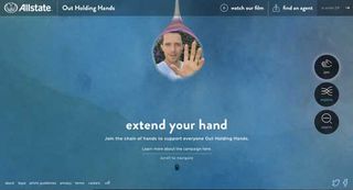 Image courtesy of Allstate: Out Holding Hands